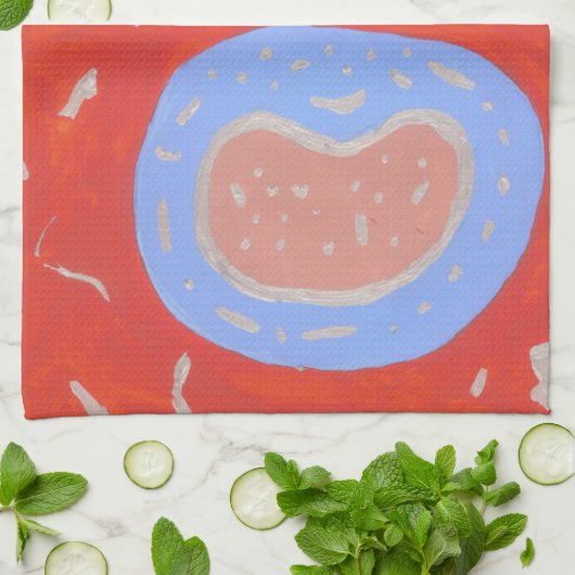 Liebe Isle Kitchtuch Geschirrtuch (Gefaltet)