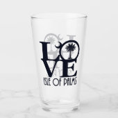 LIEBE Isle of Palms Glas (Vorderseite)