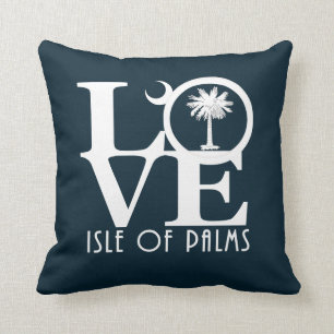 LIEBE Isle of Palms South Carolina Kissen