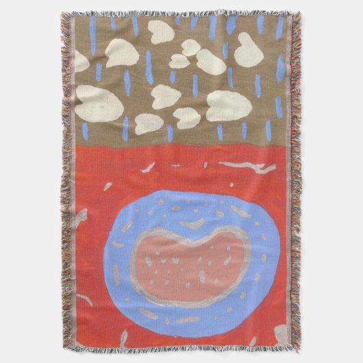 Liebe Isle Throw Blanket Decke (Vorderseite Vertikal)