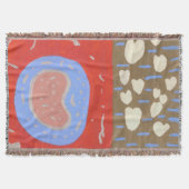 Liebe Isle Throw Blanket Decke (Vorderseite)