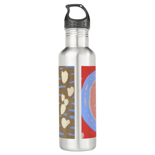 Liebe Isle Water Flasche Edelstahlflasche (Rückseite)