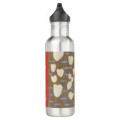 Liebe Isle Water Flasche Edelstahlflasche (Rechts)