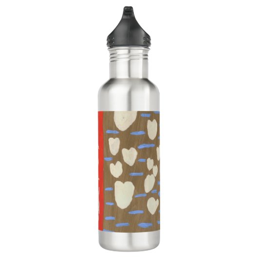 Liebe Isle Water Flasche Edelstahlflasche (Rechts)