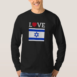 Liebe Israel Landesflagge 1 T-Shirt
