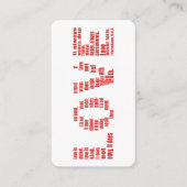 Liebe ist... 1 Korinther 13:4-8 Bibelverse Begleitkarte (Vorderseite)