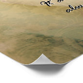 Liebe ist 1 Korinther 13 Poster (Ecke)