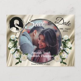 Liebe ist Alles, das die Daten speichert Ankündigungspostkarte