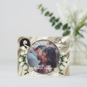 Liebe ist Alles, das die Daten speichert Ankündigungspostkarte (Stehend Vorderseite)