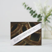 Liebe ist alles Postkarte (Stehend Vorderseite)