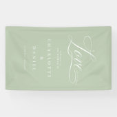 Liebe ist alles, was du brauchst! Elegant, Hochzei Banner (Horizontal)