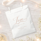 Liebe ist alles, was du brauchst! Hochzeit Geschenktütchen (Ausgeschnitten)