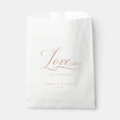 Liebe ist alles, was du brauchst! Hochzeit Geschenktütchen (Vorderseite)