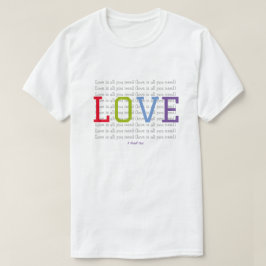 LIEBE (ist alles, was Sie brauchen) - Ein MisterP- T-Shirt