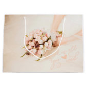 Liebe ist alles, was Sie brauchen - Hochzeit Große Geschenktüte (Vorderseite)