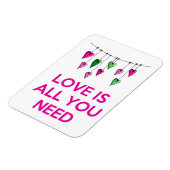 Liebe ist alles, was Sie brauchen.jpg Magnet (Linke Seite)