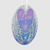 Liebe ist alles, was Sie brauchen  Ornament (Vorderseite)