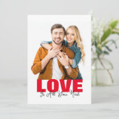 Liebe ist alles, was Sie brauchen, Save the Date f (Stehend Vorderseite)