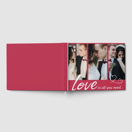 Liebe ist alles, was Sie brauchen, um ein Gästebuc Gästebuch (Voll)