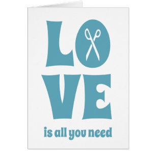 Liebe ist alles, was Sie brauchen und ein guter St