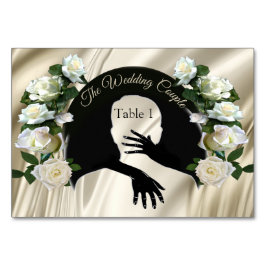 Liebe ist Alles, was Table Cards enthält Tischnummer