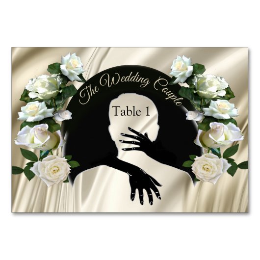 Liebe ist Alles, was Table Cards enthält Tischnummer (Vorderseite)