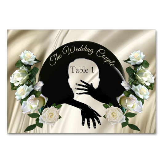 Liebe ist Alles, was Table Cards enthält Tischnummer (Vorderseite)