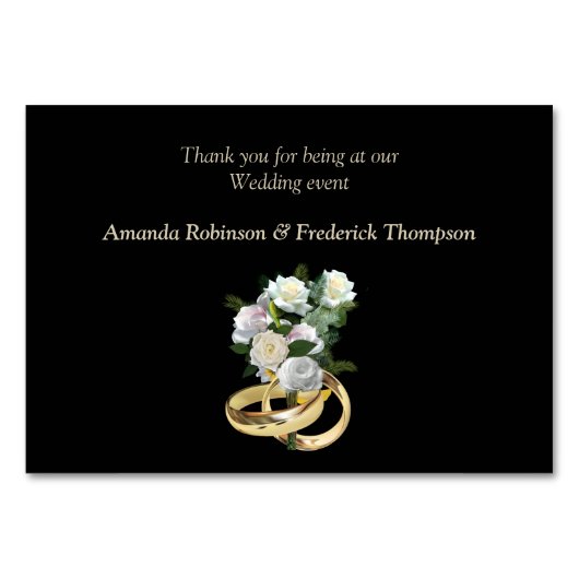 Liebe ist Alles, was Table Cards enthält Tischnummer (Rückseite)