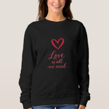 Liebe ist alles, was wir brauchen Minimalistischer