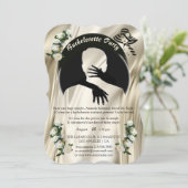 Liebe ist Alles, wochenende Junggeselinnen-Abschie Einladung (Stehend Vorderseite)