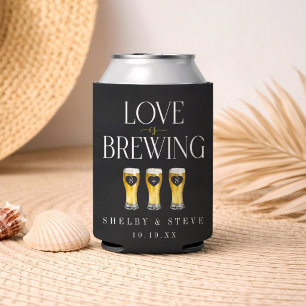 Liebe ist am Brauen Bier-Thema Dosenkühler