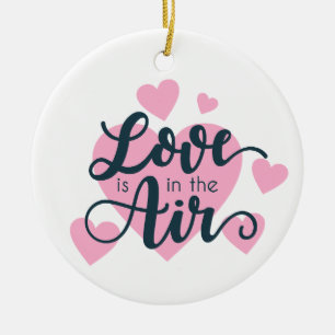 Liebe ist am Valentinstag   Ornament