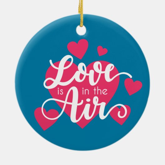 Liebe ist am Valentinstag | Ornament (Hinten)