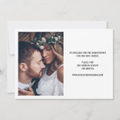 Liebe ist ansteckend 2 Foto Ändern Sie das Datum H Ankündigung (Rückseite)