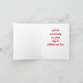 ***LIEBE IST AUF UNSERER JAHRESKARTE** KARTE (Innenseite)