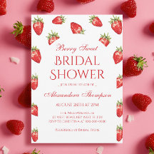 Liebe ist Berry Sweet Brautparty