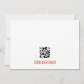 Liebe ist Berry Sweet Fruit Brautparty Einladung (Rückseite)