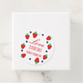 Liebe ist Berry Sweet Fruit Brautparty Geschenkanhänger (Beispiel)
