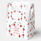 Liebe ist Berry Sweet Fruit Brautparty Geschenkschachtel (Geöffnet)