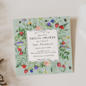 Liebe ist Berry Sweet Wildblume Brautparty Einladung