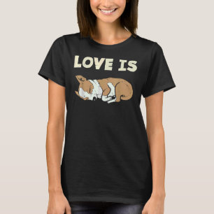 Liebe ist Besitzer des Tieres Chihuahua Chiwawa T-Shirt