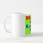 Liebe ist besser als Hass Kaffeetasse (Links)