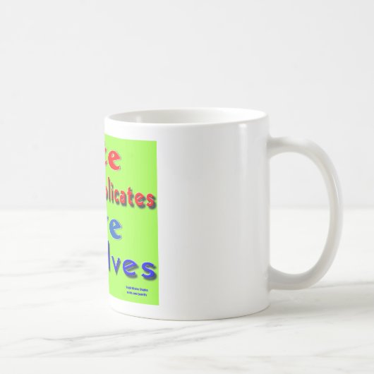 Liebe ist besser als Hass Kaffeetasse (Rechts)