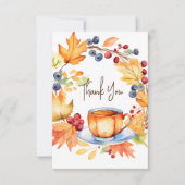 Liebe ist Bierbrauen Brautparty-Vorlage Dankeskarte (Vorderseite)