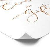 Liebe ist Bierkarten und Geschenkplakat Poster (Ecke)