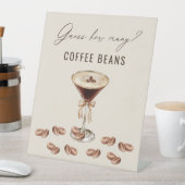 Liebe ist Bierratten wie viele Kaffeebohnen Sockelschild (In Situ)