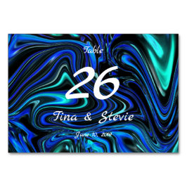 Liebe ist blau tischnummer