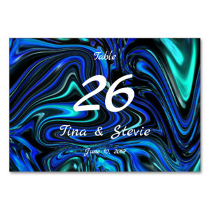Liebe ist blau tischnummer