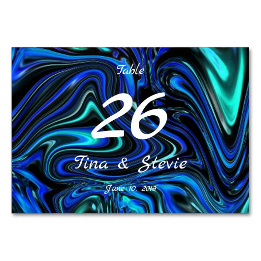 Liebe ist blau tischnummer (Vorderseite)