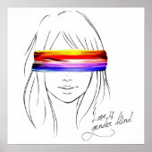 Liebe ist Blind Poster (Vorne)